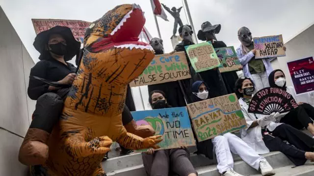 Aksi Global Climate Strike di Jakarta