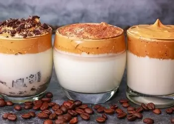 cara membuat dalgona coffee dan cokelat