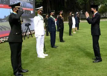 Presiden Joko Widodo Tegaskan TNI dan Polri Harus Bersinergi Untuk Kepentingan Bangsa dan Negara