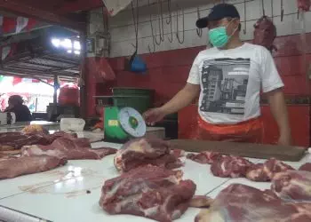 Pedagang Daging Sapi Keluhkan Biaya Rapid Test Antigen