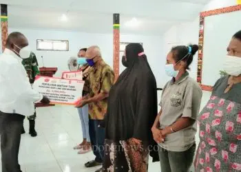 Dukung Program Pemerintah, Kodim 1707/Merauke Salurkan BTPKL-W