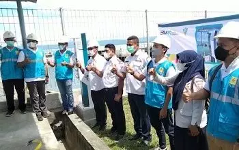 Gairahkan Perekonomian ,PLN Resmikan Anjungan Listrik Mandiri Tiga Kabupaten