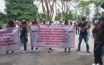 Warga Passo Demo Tolak Penetapan Mata Rumah Parentah
