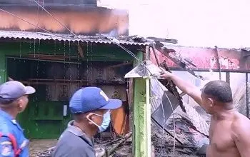 Dua Rumah dan Satu Tempat Kos di Arbes Ludes Dilalap Si Jago Merah