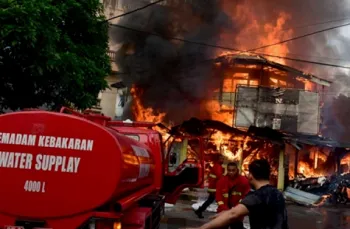Kebakaran Di Jln Kapitan Yongker Soabali Telan Dua Korban