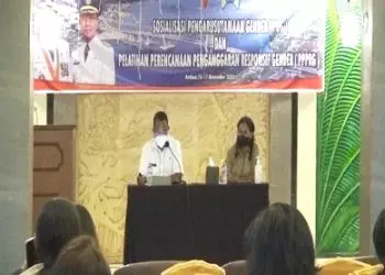 DP3AMD Kota Ambon Sosialisasi PUG & PPPRG Bagi Kasubag OPD