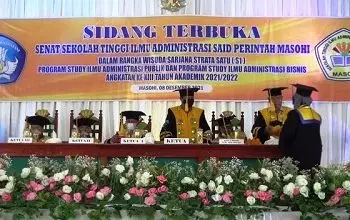 STIA Said Perintah Masohi Wisudakan 165 Sarjana