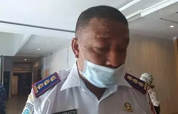 Dishub Koordinasi Tertibkan PKL Di Pintu Masuk Terminal A2 Mardika