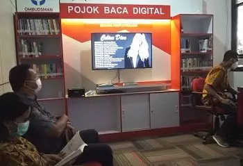 Dinas Perpustakaan Dan Kearsipan Tempatkan Pojok Baca Digital DI Balaikota