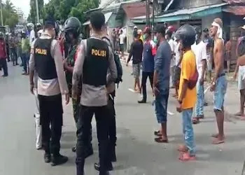 Bentrok Antar emuda di Langgur Satu Warga Terluka