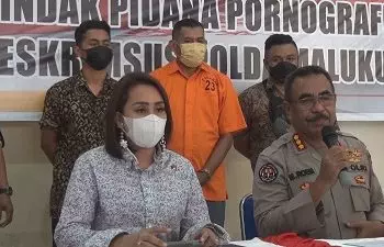 Ditreskrimsus Polda Maluku Ringkus Pria Penyebar Foto Bugil Mahasiswa