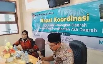 Optimalisasi Penerimaan Pajak Daerah, Bapeda Malteng Gelar Rakor