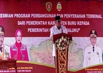 Sambangi Kabupaten Buru, Gubernur Resmikan Sejumlah Proyek