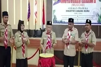 Muscab II KwarcabPramuka Buru, Diharapkan Lahirkan Pimpinan Terbaik