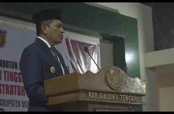 20 Pejabat Pratama Dilantik Bupati Abua Jelang akhir Masa Jabatan