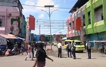 Pasca Penertiban, Arus Keluar Masuk Kendaraan di Terminal Mardika Lancar