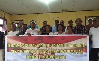 Tepis Perpecahan Warga Negeri Haruru Deklarasi Persaudaraan Damai