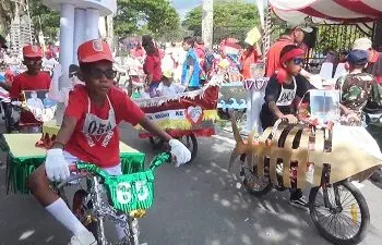 Pemkab Malteng Gelar Lomba Karnaval dan Sepeda Hias Jelang HUT Kota Masohi ke-65
