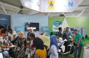 PLN Pamerkan Motor Listrik Pada Gelaran Sail Tidore Expo 2022