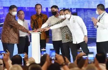 Presiden Jokowi Buka Rapimnas Kadin Tahun 2022