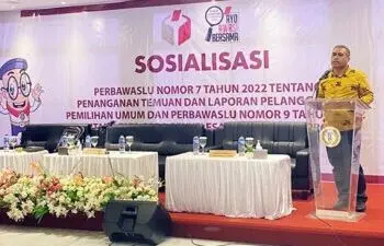 Bawaslu Provinsi Maluku Utara Gelar Sosialisasi Perbawaslu