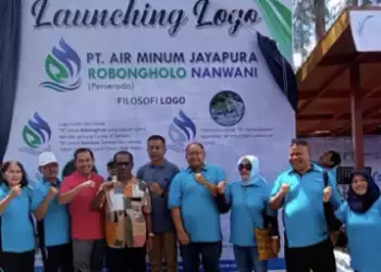 Pj Wali Kota Launching Logo Baru PDAM Jayapura