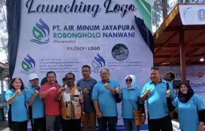 Pj Wali Kota Launching Logo Baru PDAM Jayapura