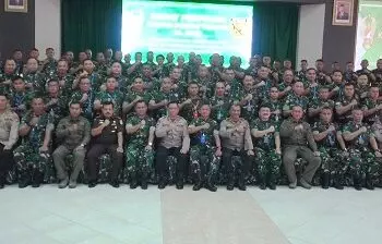 Bangun Kolaborasi, Koordinasi & Sinergitas,Kodam XIV Pattimura Gelar Rapim