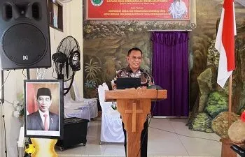 Buka Sidang Jemaat, Penjabat Bupati Apresiasi Peran Gereja  Bantu Tugas Pemda