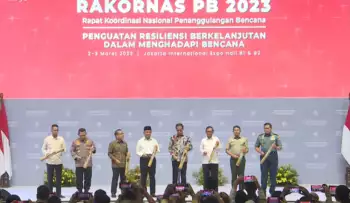 Presiden Jokowi Buka Rakornas Penanggulangan Bencana Tahun 2023