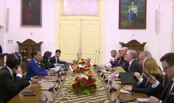 Presiden Jokowi Lakukan Pertemuan Bilateral dengan PM Ceko Petr Fiala