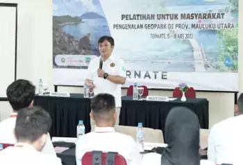 PPSDM Geominerba Gelar Pelatihan Pengenalan Geopark untuk Masyarakat di Maluku Utara