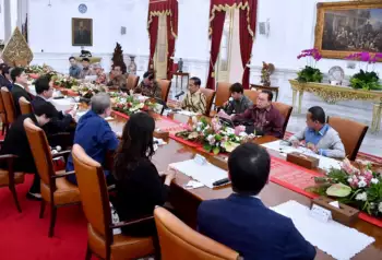 Presiden Jokowi Terima Delegasi Republik Korea