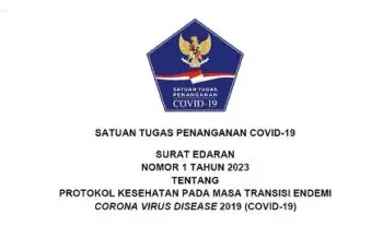 Inilah SE Tentang Protokol Kesehatan pada Masa Transisi Endemi COVID-19