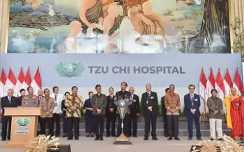 Presiden Jokowi Resmikan Tzu Chi Hospital