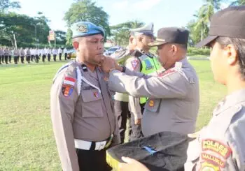 Polres MBD Laksanakan Apel Gelar Pasukan Patuh Salawaku 2023 e1688981184243