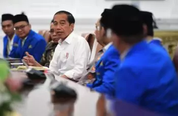 Presiden Jokowi Terima Kunjungan PB PMII e1690278414772