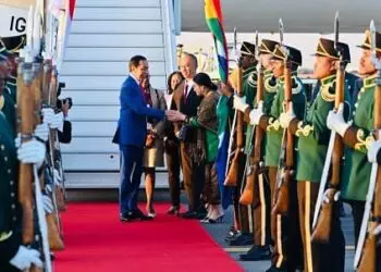 Presiden Jokowi Tiba di Johannesburg, Afrika Selatan