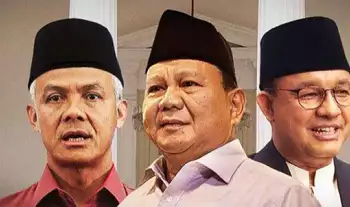 3 Calon Presiden di Pemilu 2024