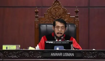 Ketua Mahkamah Konstitusi Anwar Usman