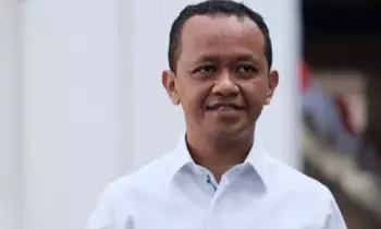 Menteri Investasi Menteri Bahlil Lahadalia