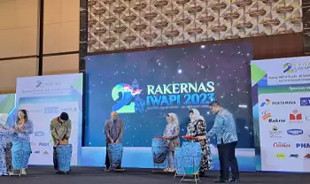 Pembukaan Rakernas IWAPI kedua di Indonesia Convention Exhibition (ICE) BSD, Tsngerang