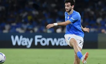 Penyerang Napoli Khvicha Kvaratskhelia