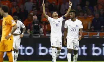 Kylian Mbappe membawa Prancis menang atas Belanda di kualifikasi Euro 2024.