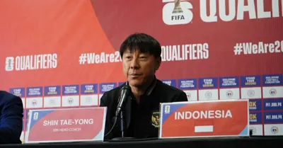 Pelatih timnas Indonesia Shin Tae-yong