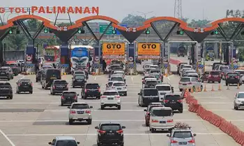 Ilustrasi, Suasana di pintu Tol Palimanan