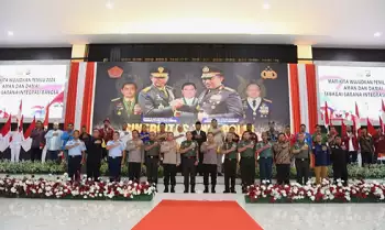 Panglima TNI dan Kapolri Menyaksikan Deklarasi Pemilu Damai di Ambon