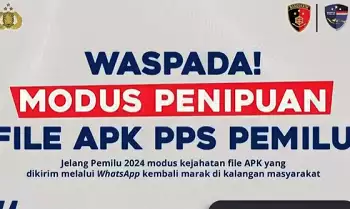 Aplikasi penipuan PPS Pemilu 2024