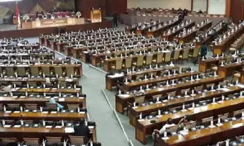 Ilustrasi sidang paripurna DPR Hak angket