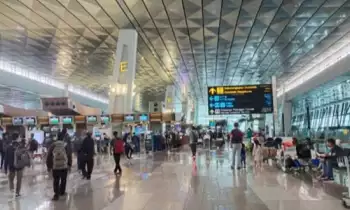 Suasana Terminal 3 Bandara Soekarno-Hatta